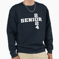 Senior 2024 Class 2024 2024 Sweatshirt - Minimalist Print for Adults - T-Shirt, Sweatshirt, Hoodie