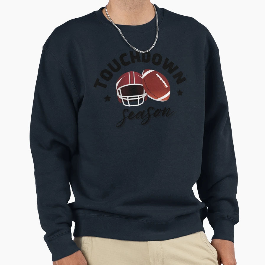 Touchdown Season T-Shirt - Trendy Graphic for Adults - T-Shirt, Sweatshirt, Hoodie