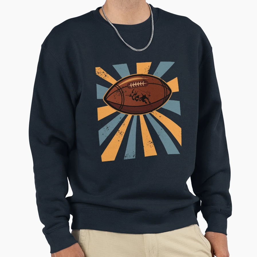 Football Sweatshirt - Unique Graphic Unisex - T-Shirt, Sweatshirt, Hoodie