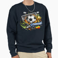 Dynamic Soccer Football Sweatshirt - Custom Art Print for Adults - T-Shirt, Sweatshirt, Hoodie