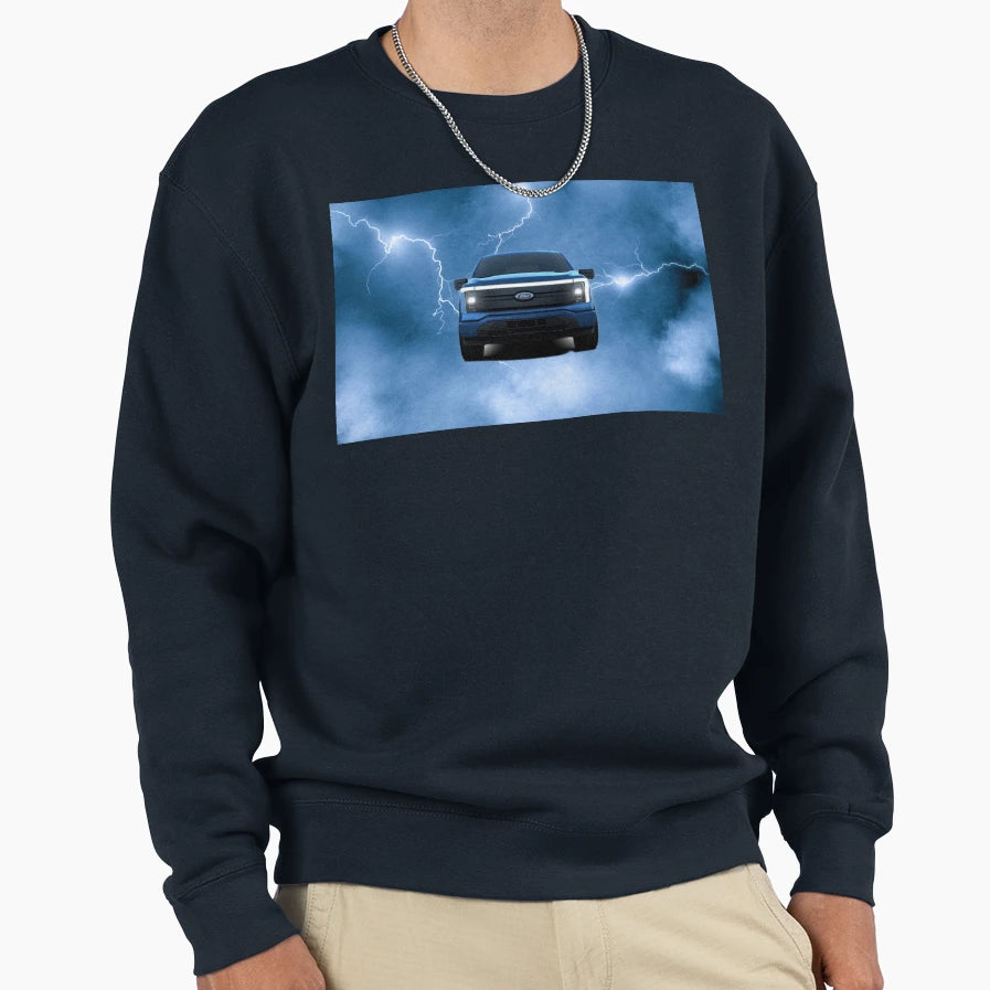 Ford F 150 Lightning Sweatshirt - Streetwear Style Unisex - T-Shirt, Sweatshirt, Hoodie