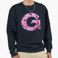 Floral Georgetown Sweatshirt - Casual Everyday Wear Unisex - T-Shirt, Sweatshirt, Hoodie