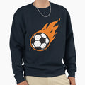 Blazing Football Sweatshirt - Minimalist Print Unisex - T-Shirt, Sweatshirt, Hoodie
