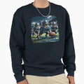 Paws Claws And Touchdowns Gift Football Sweatshirt - Trendy Graphic Unisex - T-Shirt, Sweatshirt, Hoodie