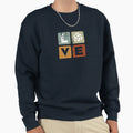 Love Football Sweatshirt - Trendy Graphic Men Women - T-Shirt, Sweatshirt, Hoodie