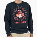 Football 1 Fan Sweatshirt - Trendy Graphic Men Women - T-Shirt, Sweatshirt, Hoodie