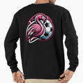 Flamingo Soccer Fusion Sweatshirt - Streetwear Style for Adults - T-Shirt, Sweatshirt, Hoodie
