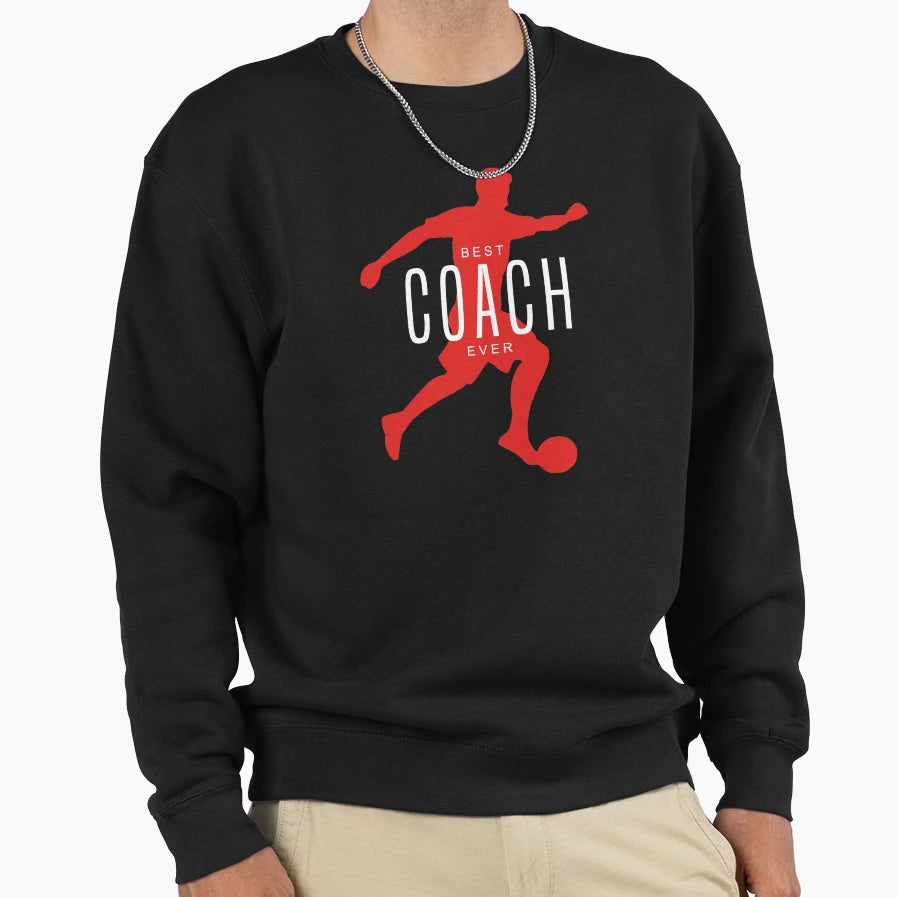 Best Soccer Coach Ball Sports Mentor Sweatshirt - Novelty Apparel Unisex - T-Shirt, Sweatshirt, Hoodie