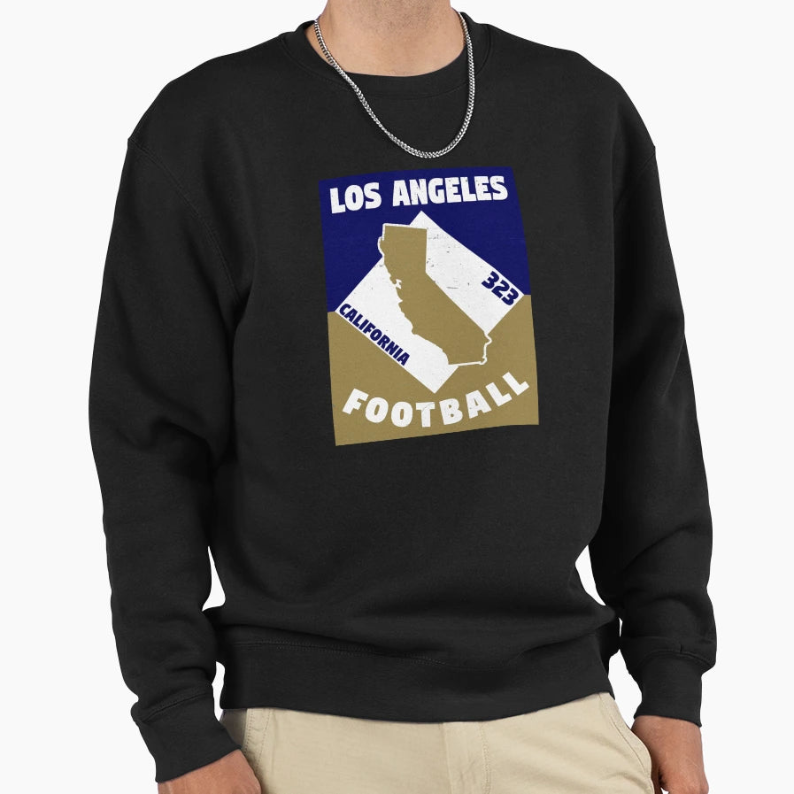 Los Angeles R Football Sweatshirt - Novelty Apparel Unisex - T-Shirt, Sweatshirt, Hoodie