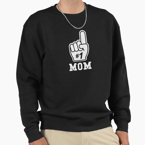 1 Mom Sweatshirt - Aesthetic Graphic Unisex - T-Shirt, Sweatshirt, Hoodie