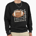 Football Art 2 Sweatshirt - Graphic Print for Adults - T-Shirt, Sweatshirt, Hoodie