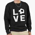 Love Football Football Love Sweatshirt - Trendy Graphic for Adults - T-Shirt, Sweatshirt, Hoodie
