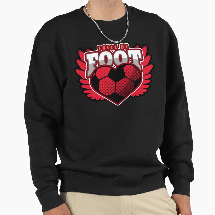 Crazy Football Sweatshirt - Custom Art Print for Adults - T-Shirt, Sweatshirt, Hoodie