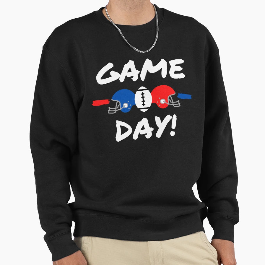 Game Day Football Season Ready Game Sweatshirt - Novelty Apparel Unisex - T-Shirt, Sweatshirt, Hoodie