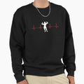 Body Builder Heartbeat Sweatshirt - Trendy Graphic Unisex - T-Shirt, Sweatshirt, Hoodie