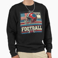 American Football Sweatshirt - Aesthetic Graphic Unisex - T-Shirt, Sweatshirt, Hoodie