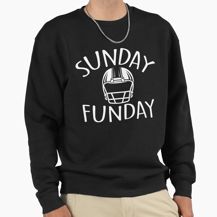 Sunday Funday Sweatshirt - Fun Novelty Design for Adults - T-Shirt, Sweatshirt, Hoodie