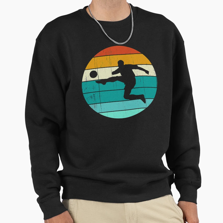 Soccer Player Sweatshirt - Trendy Graphic for Adults - T-Shirt, Sweatshirt, Hoodie