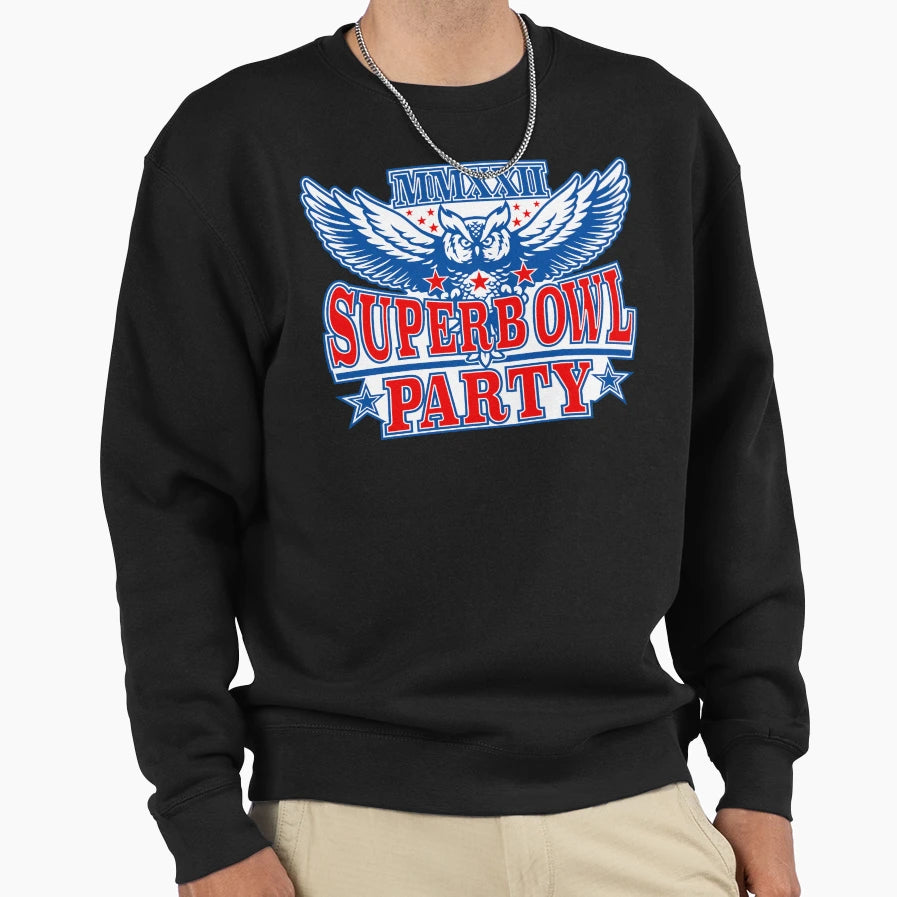 Superb Owl Party Sweatshirt - Streetwear Style for Adults - T-Shirt, Sweatshirt, Hoodie