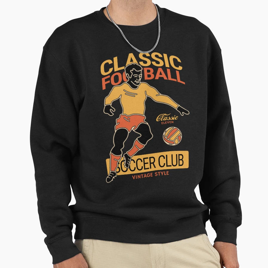 Football Eleven Sweatshirt - Casual Everyday Wear Men Women - T-Shirt, Sweatshirt, Hoodie