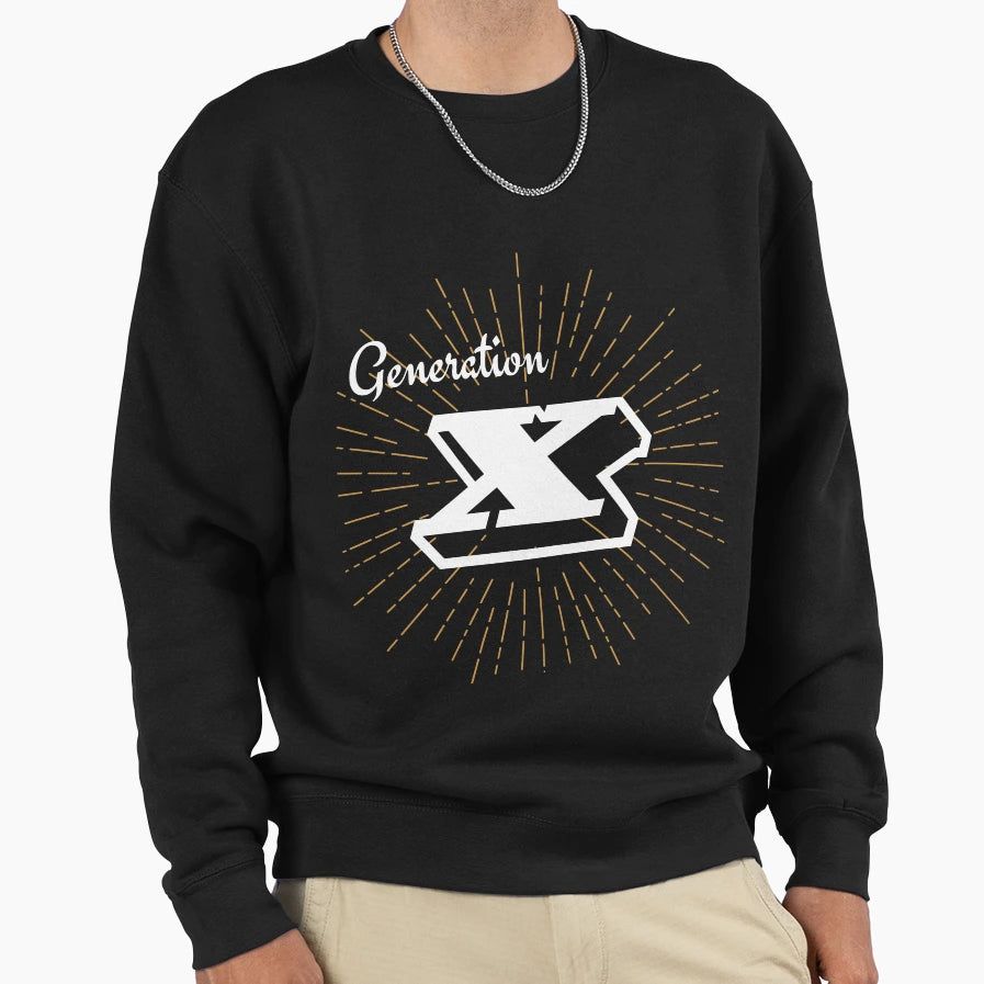 Generation X Sweatshirt - Novelty Apparel Men Women - T-Shirt, Sweatshirt, Hoodie