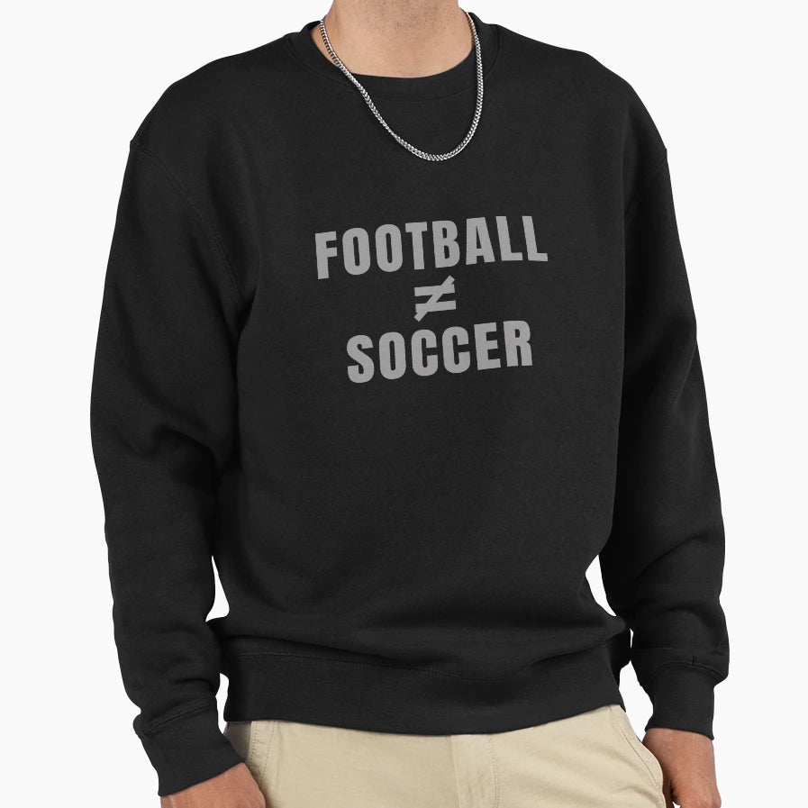Football X Soccer Sweatshirt - Novelty Apparel Men Women - T-Shirt, Sweatshirt, Hoodie