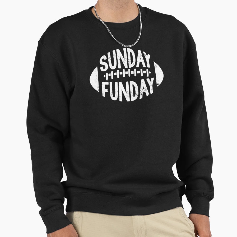 Sunday Funday Sweatshirt - Custom Art Print Men Women - T-Shirt, Sweatshirt, Hoodie