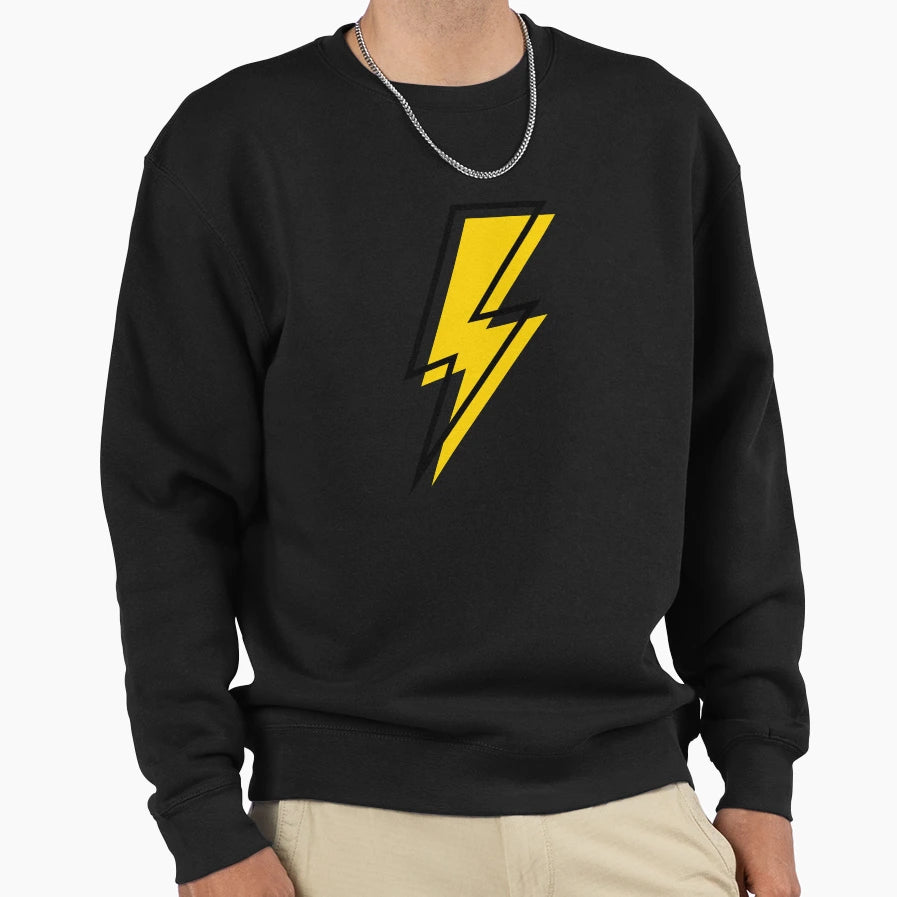 Zeus Lightening Bolt Zeus Sweatshirt - Casual Everyday Wear Men Women - T-Shirt, Sweatshirt, Hoodie