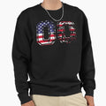 00 American Football Number Usa Zero Sweatshirt - Aesthetic Graphic Unisex - T-Shirt, Sweatshirt, Hoodie