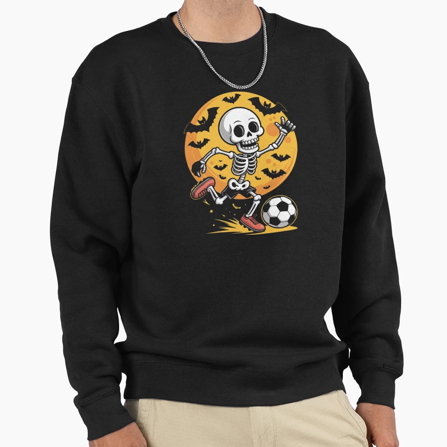 Goofy Skeleton Halloween T-Shirt - Unique Graphic Unisex - T-Shirt, Sweatshirt, Hoodie