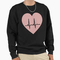 Heart Pulse Sweatshirt - Custom Art Print Unisex - T-Shirt, Sweatshirt, Hoodie