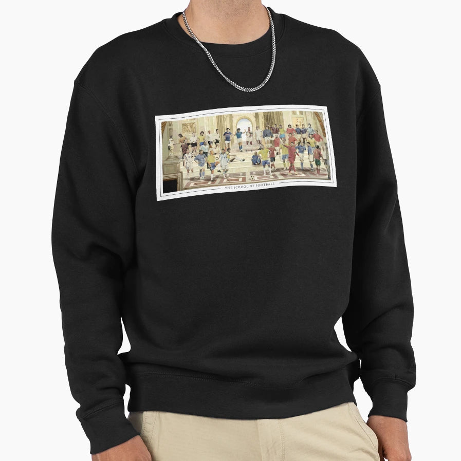 School Football Soccer Legends Sweatshirt - Aesthetic Graphic Men Women - T-Shirt, Sweatshirt, Hoodie