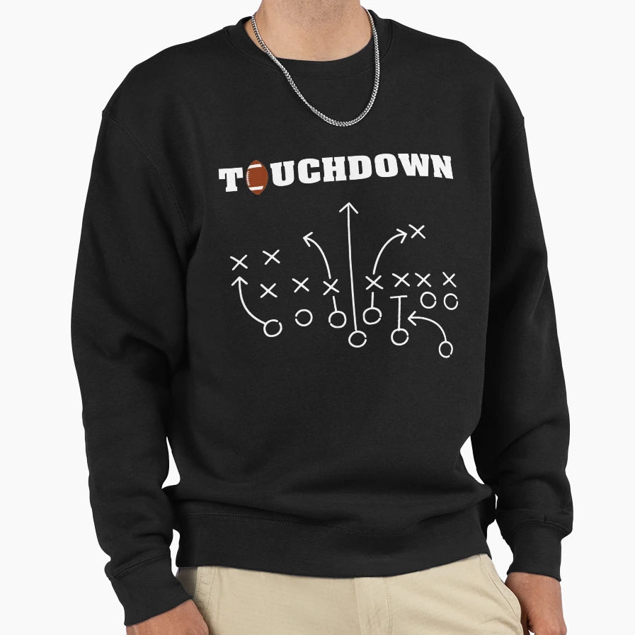 Touchdown Awesome American Football T-Shirt - Streetwear Style Unisex - T-Shirt, Sweatshirt, Hoodie
