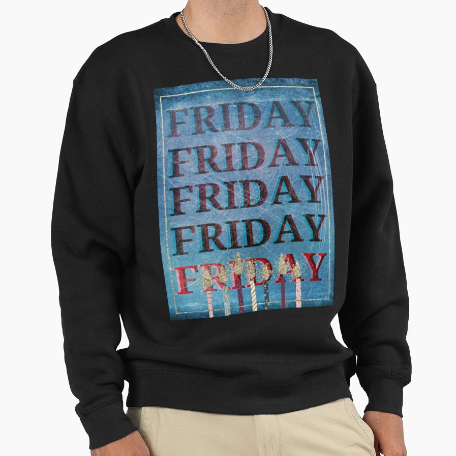 Black Friday Sweatshirt - Minimalist Print Unisex - T-Shirt, Sweatshirt, Hoodie