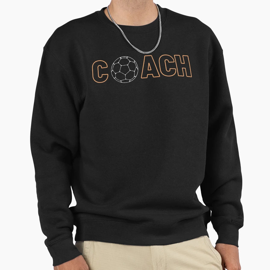 Football Coach Sweatshirt - Fun Novelty Design Unisex - T-Shirt, Sweatshirt, Hoodie