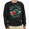 New York Football Sweatshirt - Minimalist Print Men Women - T-Shirt, Sweatshirt, Hoodie