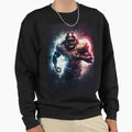 American Football Player Sweatshirt - Aesthetic Graphic Men Women - T-Shirt, Sweatshirt, Hoodie