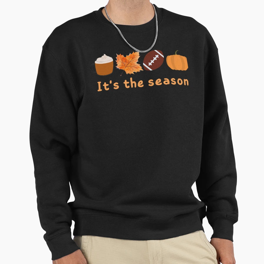 Happy Fall Yall Autumn Mood Sweatshirt - Unique Graphic for Adults - T-Shirt, Sweatshirt, Hoodie