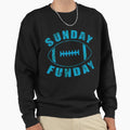 Sunday Funday Football Sweatshirt - Novelty Apparel Men Women - T-Shirt, Sweatshirt, Hoodie