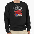 Tailgating Two Football Sports Sweatshirt - Novelty Apparel for Adults - T-Shirt, Sweatshirt, Hoodie