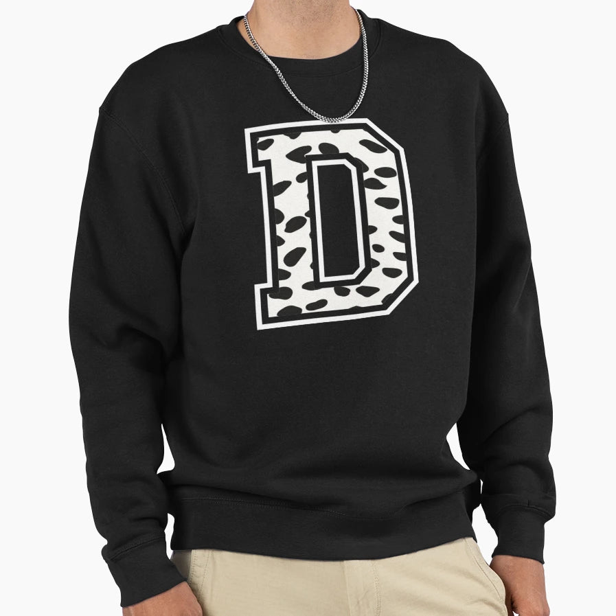 D Is Dalmatian Sweatshirt - Minimalist Print Unisex - T-Shirt, Sweatshirt, Hoodie