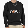 Football Coach Sweatshirt - Minimalist Print Men Women - T-Shirt, Sweatshirt, Hoodie