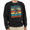 Sunday Funday Football Fans Sweatshirt - Minimalist Print for Adults - T-Shirt, Sweatshirt, Hoodie