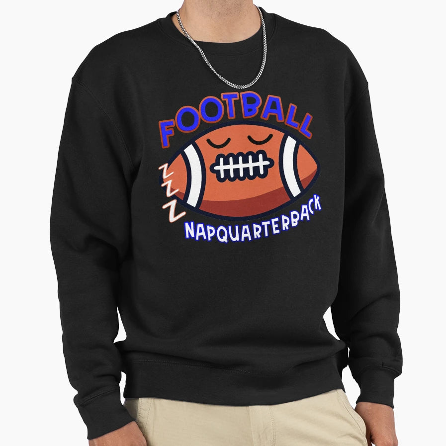 Football Sweatshirt - Casual Everyday Wear Men Women - T-Shirt, Sweatshirt, Hoodie