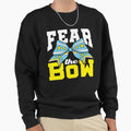 Cheerleading Cheer Fear Bow Sweatshirt - Aesthetic Graphic for Adults - T-Shirt, Sweatshirt, Hoodie