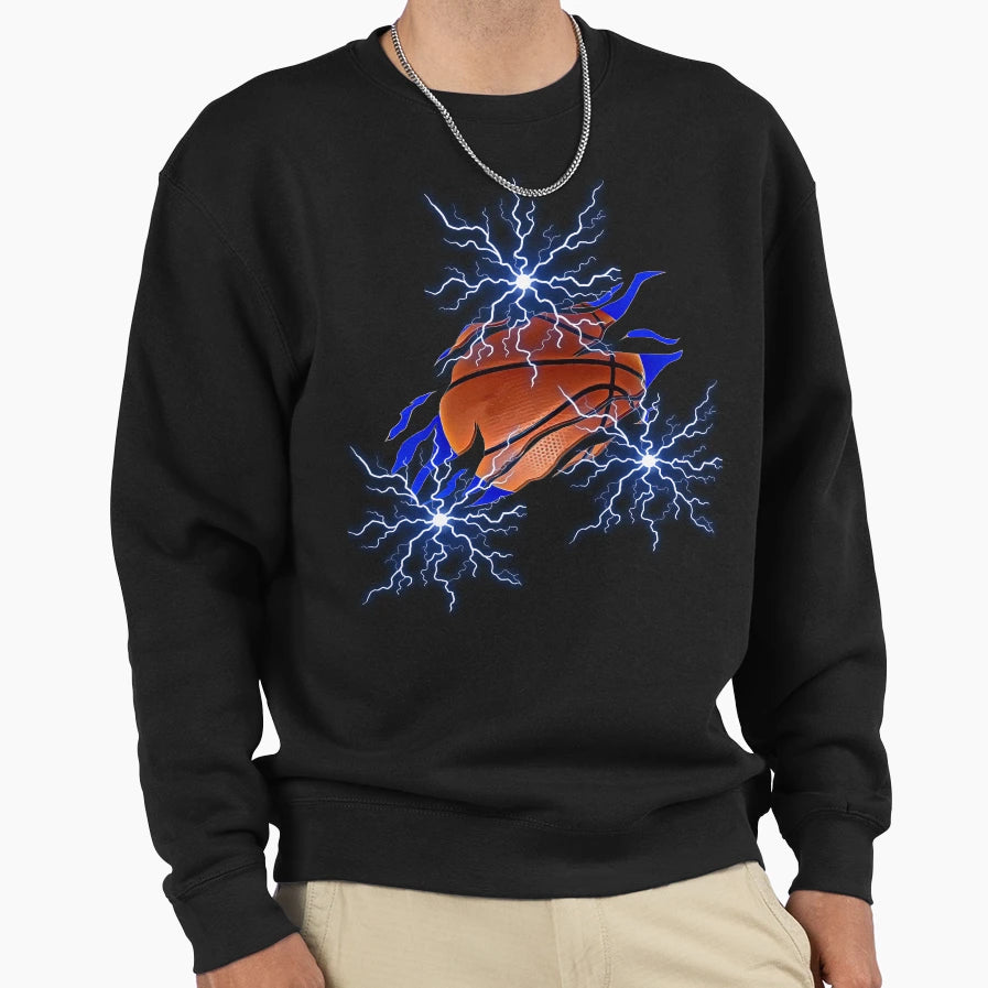 Basketball Sweatshirt - Casual Everyday Wear Unisex - T-Shirt, Sweatshirt, Hoodie