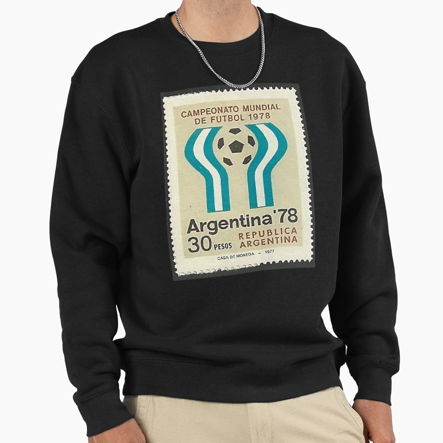 World Cup 78 Sweatshirt - Minimalist Print Men Women - T-Shirt, Sweatshirt, Hoodie