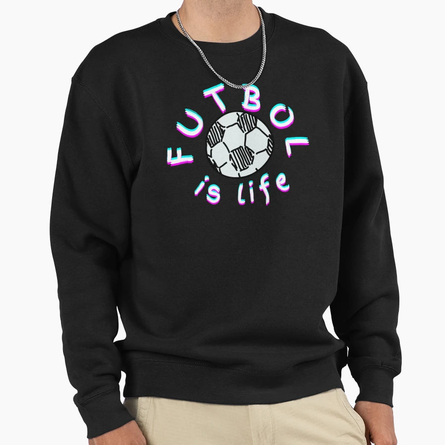 Roy Kent Futbol Is Life Active Sweatshirt - Unique Graphic Unisex - T-Shirt, Sweatshirt, Hoodie