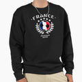 France French Soccer Team Russia Sweatshirt - Graphic Print for Adults - T-Shirt, Sweatshirt, Hoodie