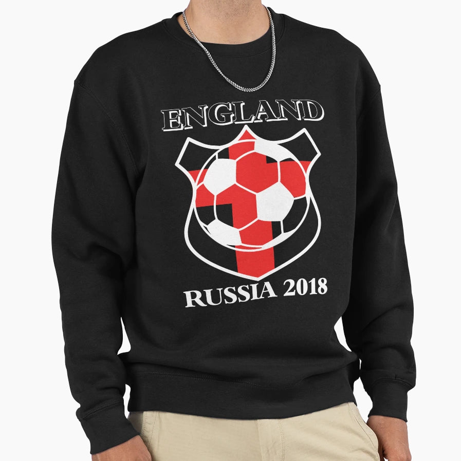 England 2018 World Cup Russia T-Shirt - Aesthetic Graphic for Adults - T-Shirt, Sweatshirt, Hoodie